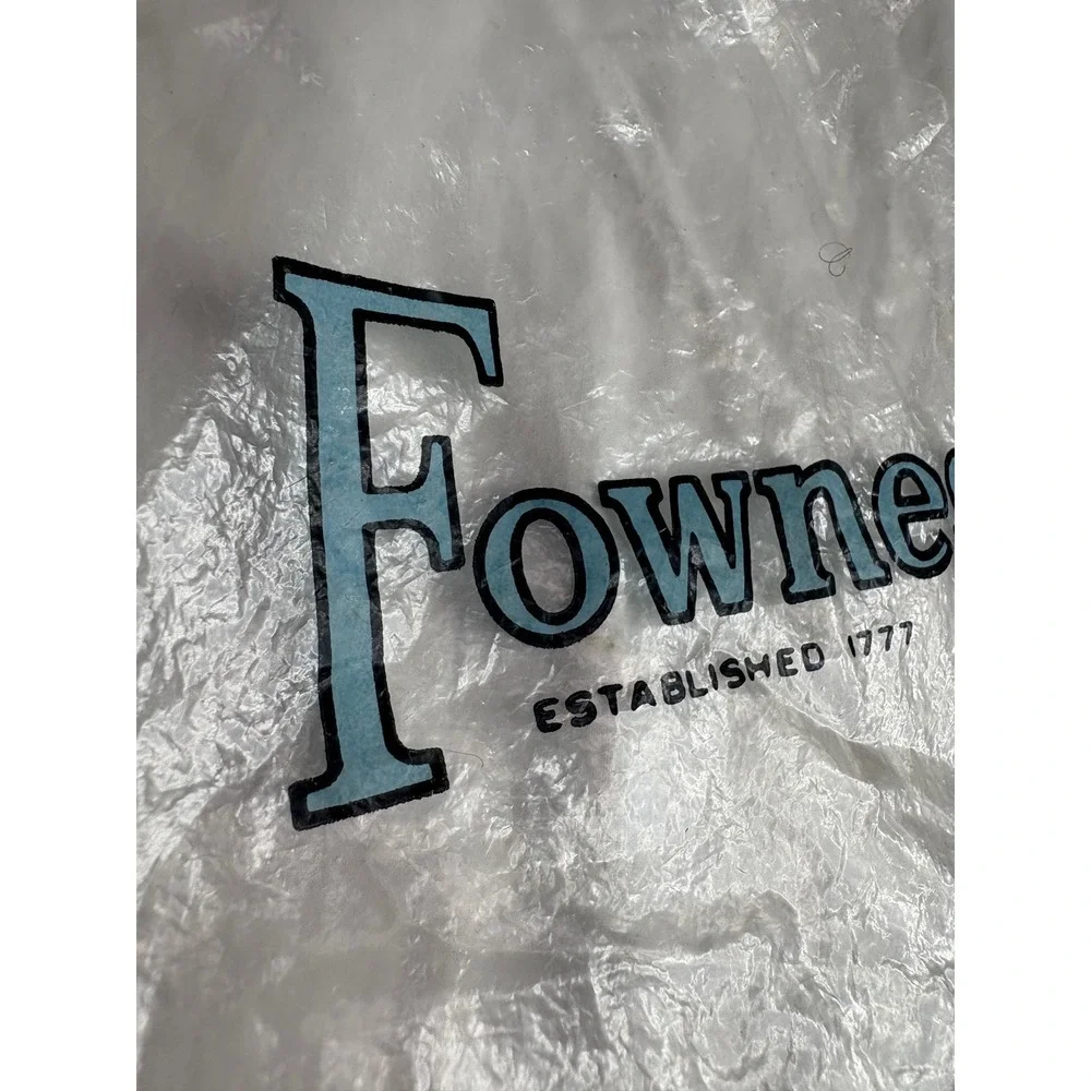 plastic packaging bag from Fownes Brothers, a company